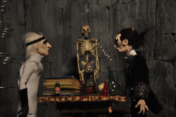 Skeleton in Lab Set